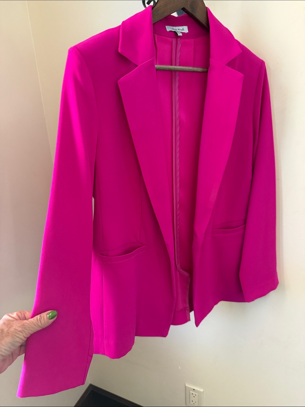 Sleek vibrant blazer